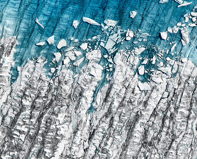 LANDS Grå Loop Naturlig struktur (Iceberg) Kommersiella mattbrickor